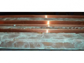 Copper Patina Gutter 2