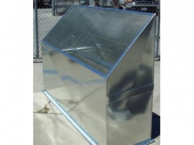 Duct wire screen