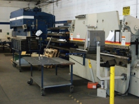 200 TON PRESS 20 FT LONG - 100 TON PRESS 12FT LONG