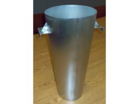 Stainless Steel Dimpled Funnel 1