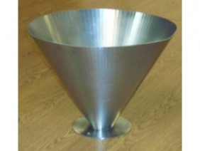 Stainless Steel Dimpled Funnel 2