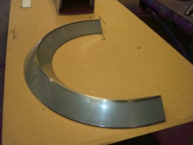 Stainless Steel Radius Cover 2