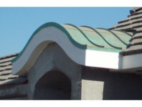 Copper Patina Roof 1